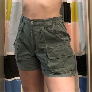 Green Columbia shorts